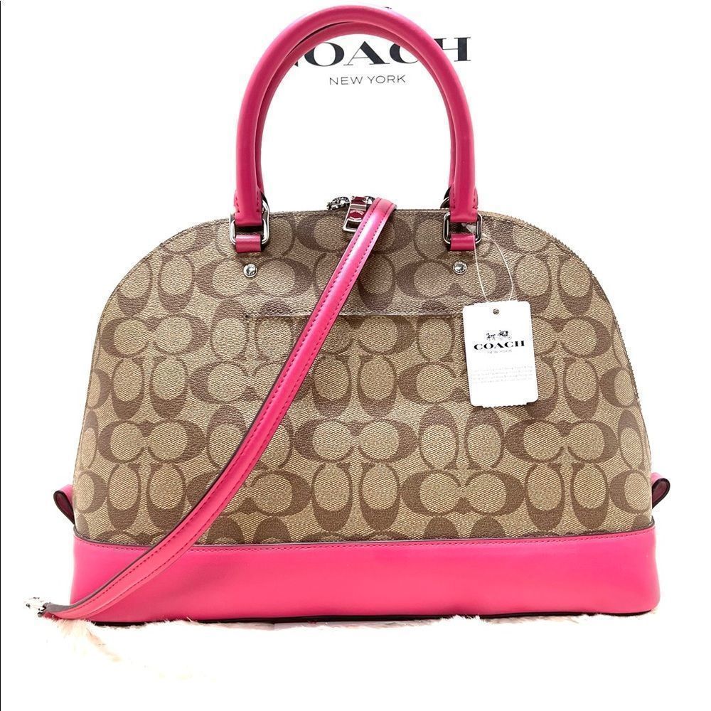 🎁🎉SALE! NWT! Coach SIERRA Satchel Handbag Large Msrp:$395.00 - Picture 3 of 9